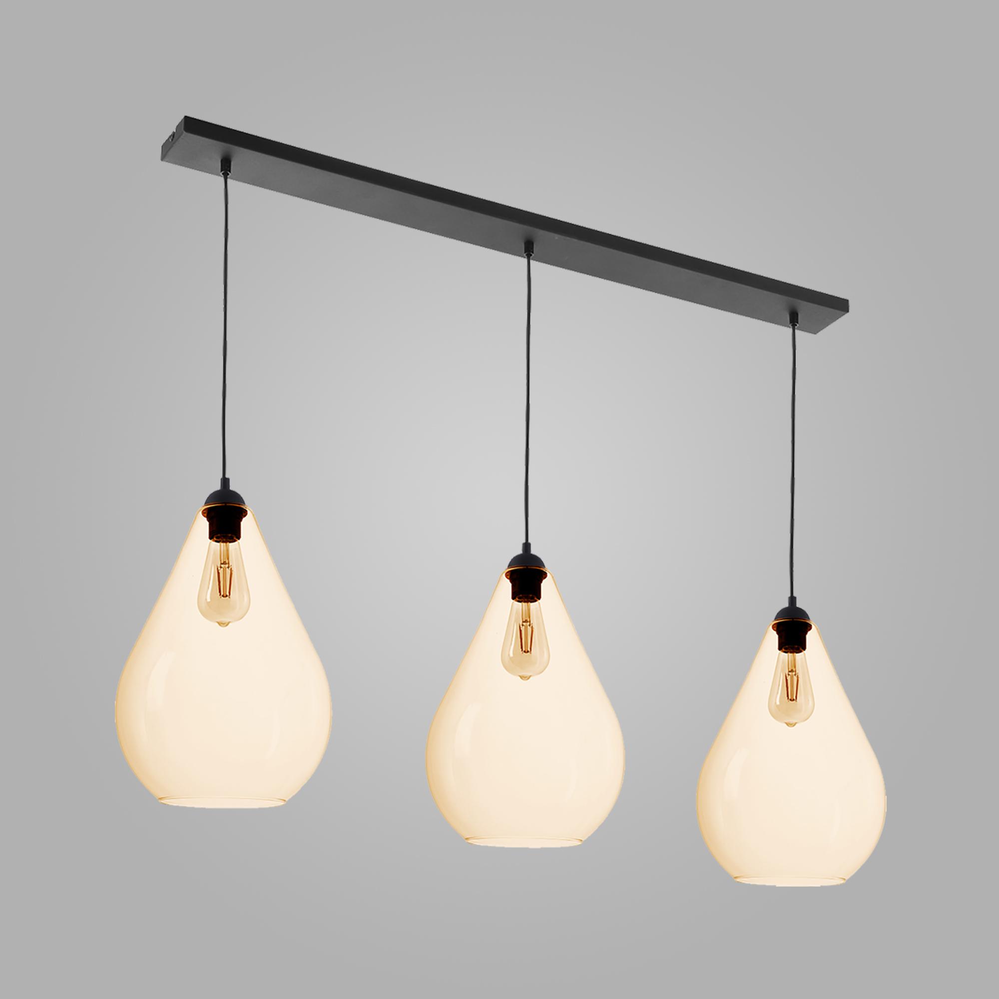 Подвесной светильник со стеклянными плафонами TK Lighting 4323 Fuente