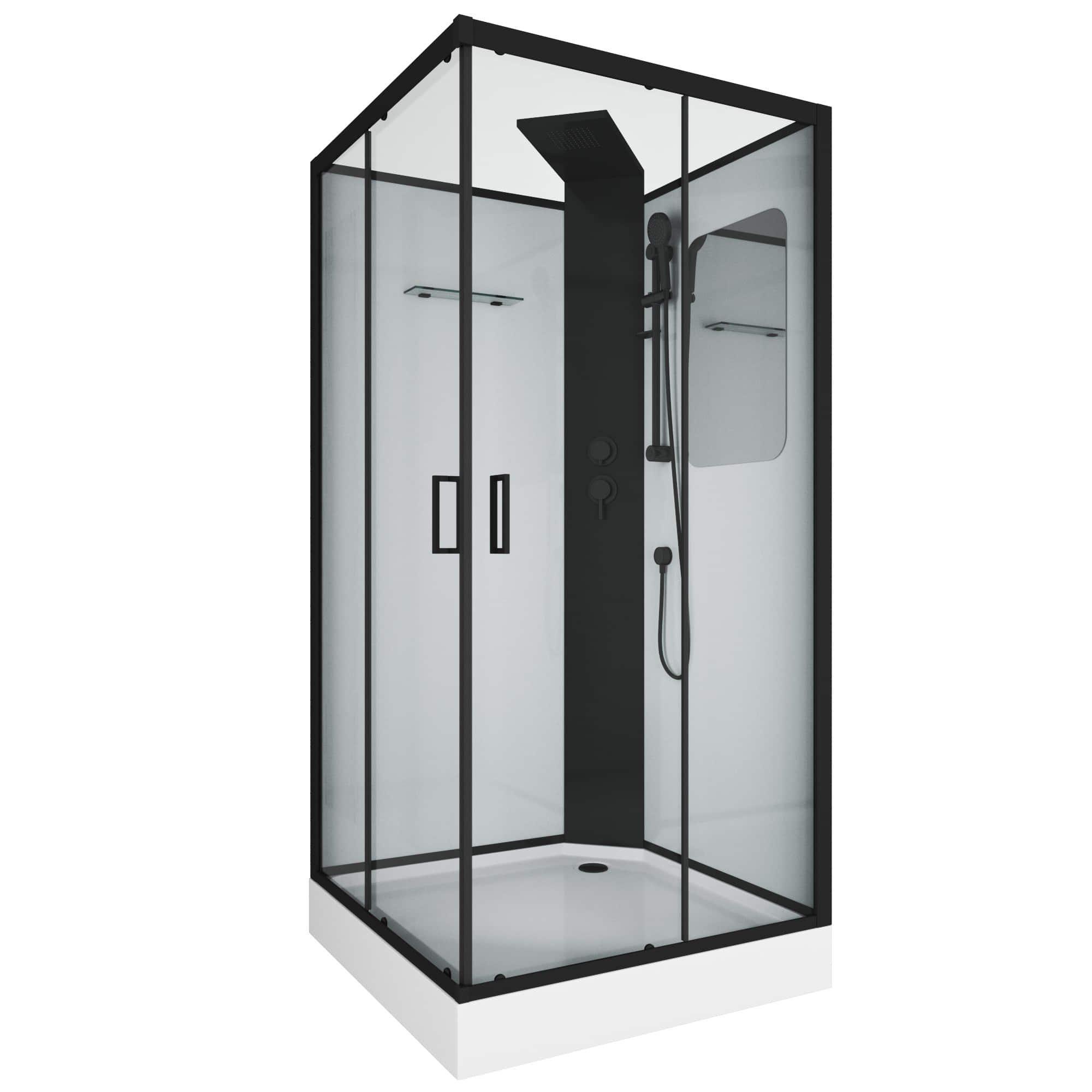 Душевая кабина Grossman Elegans GR250Q 100х100х217 (6 мест)