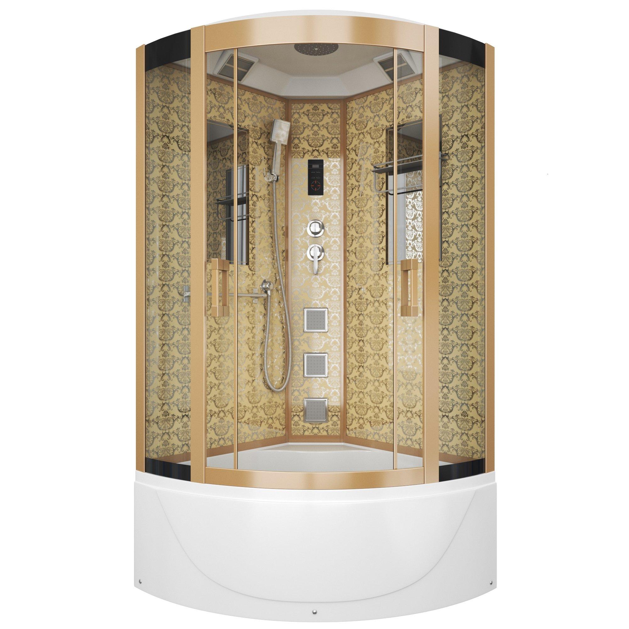 Душевая кабина Niagara Luxe 7710G 100x100х215 (4 места)