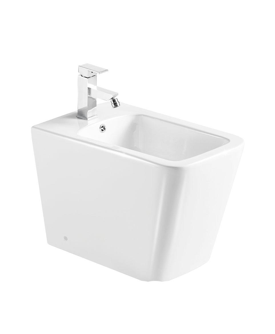 Биде напольное WeltWasser 41x36x59.5 WW GELBACH 003 GL-WT 10000003744 белый глянец