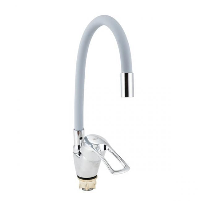 Смеситель для кухни Viko V-6468 Grey хром