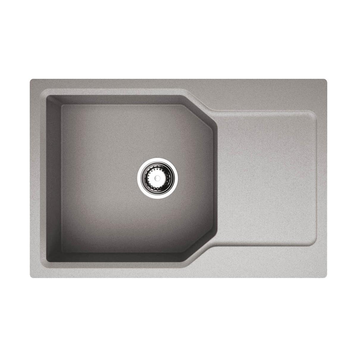 Врезная кухонная мойка Omoikiri Yonaka 78-LB-GR leningrad grey 4993339