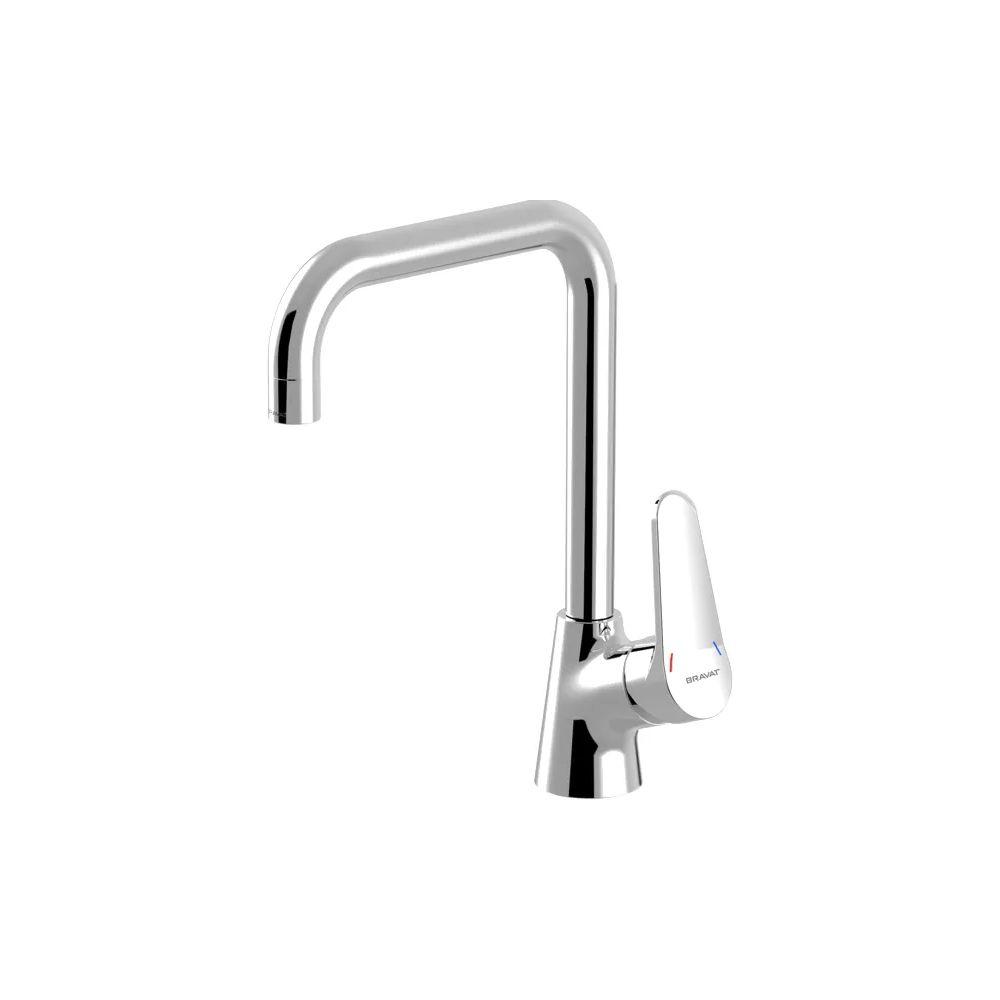 Смеситель для кухни (мойки) Bravat Eco F7111147C-1 хром