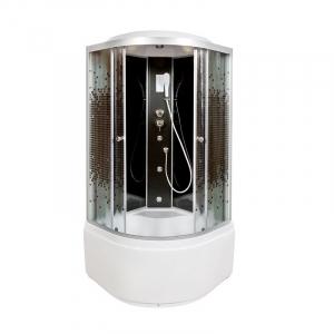 Душевая кабина Deto L810GM+ELBLACK с гидромассажем и электрикой
