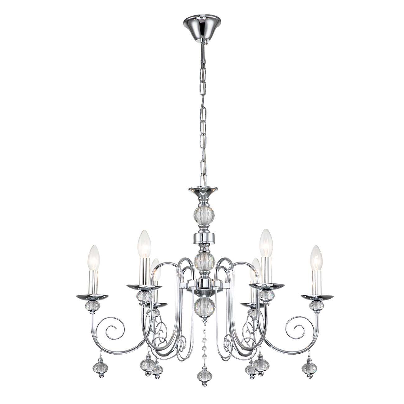Подвесной светильник Escada Shine 678/6PL Chrome