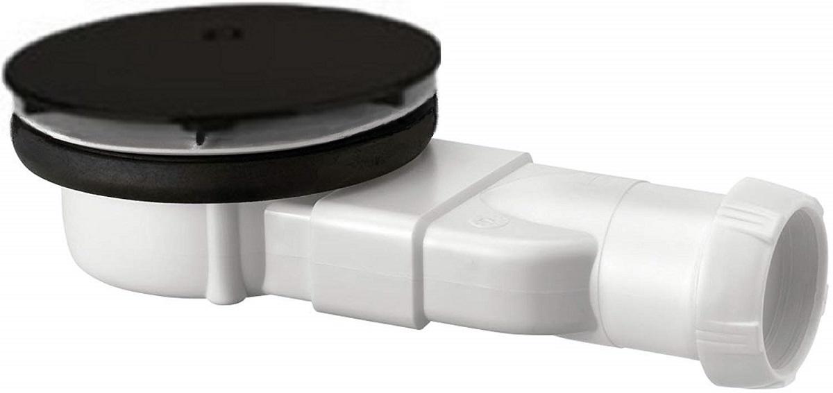 Сифон сверхплоский Wirquin Black touch со стаканом-гидрозатвором, выход D40/43 мм 30722861