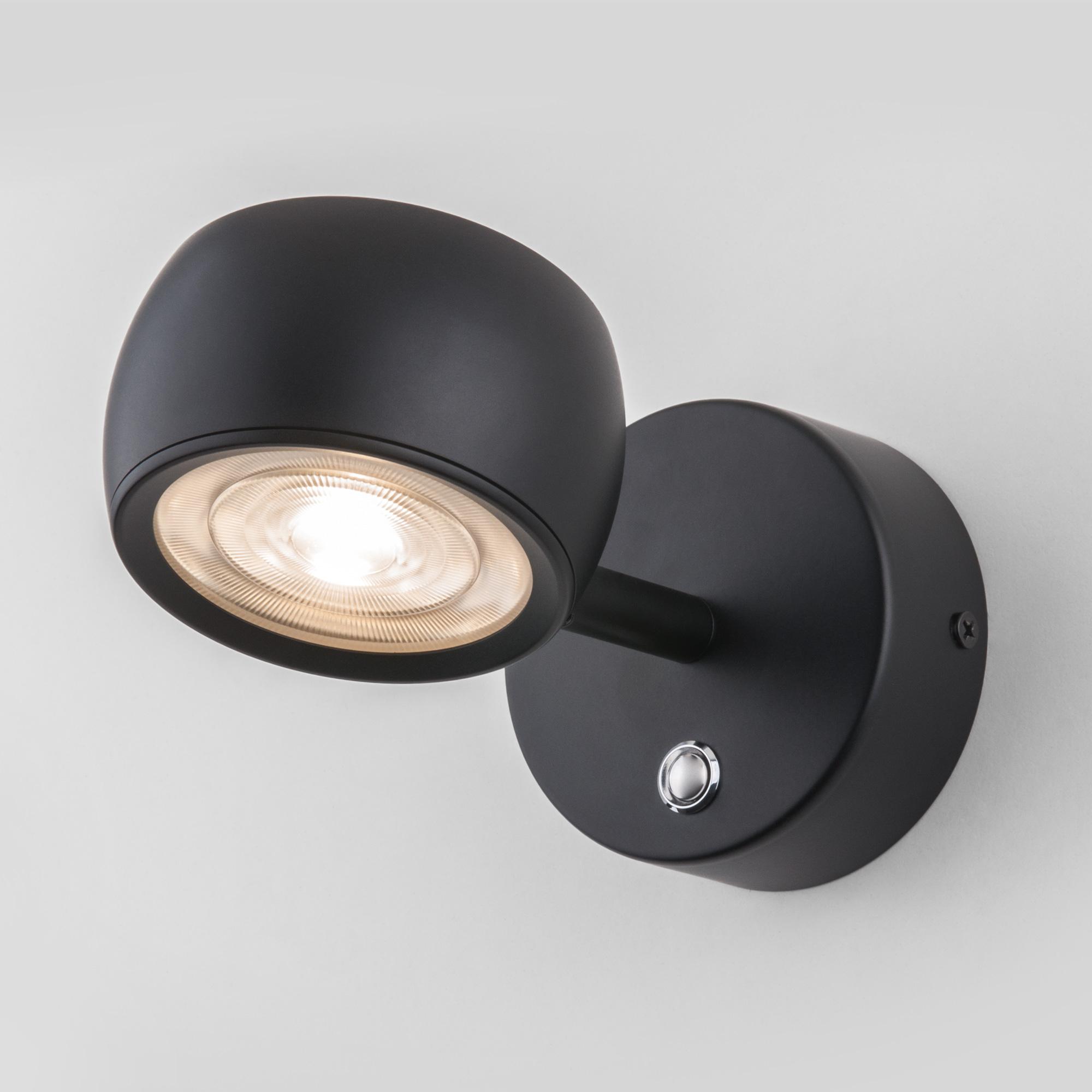 Настенный светодиодный светильник Elektrostandard Oriol MRL LED 1018 черный