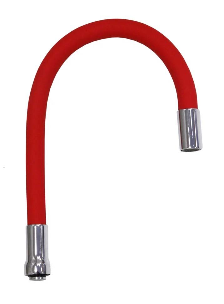 Излив гибкий для мойки Viko V-0355 красный