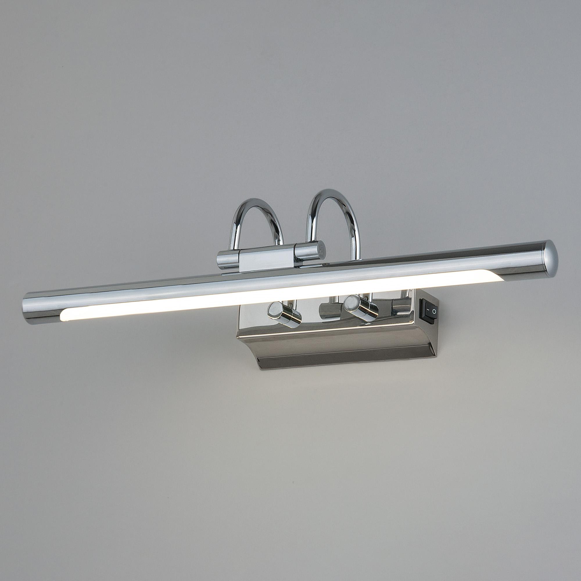 Настенный светодиодный светильник с выключателем Elektrostandard MRL LED 1022 Flint Neo SW LED хром