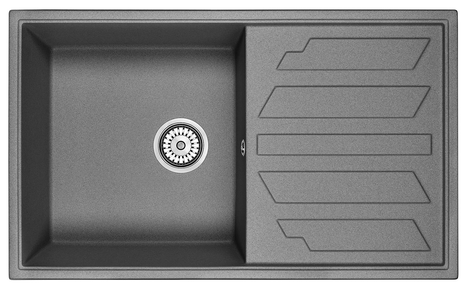 Кухонные мойки Granula GR-8601 графит