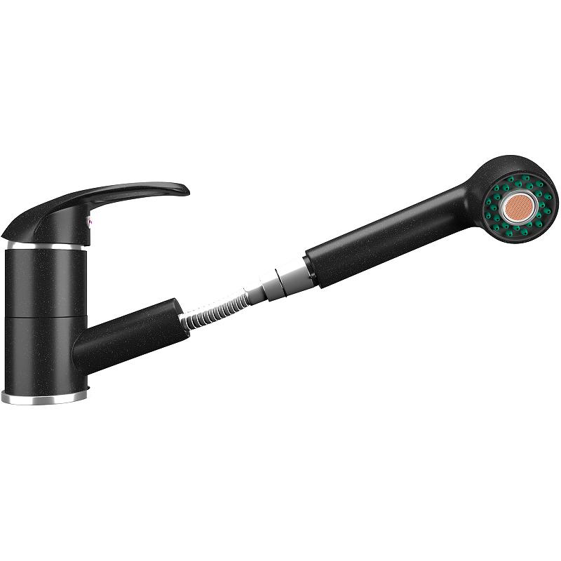 Смеситель для кухни Ulgran Classic U-002-344 ультра-черный
