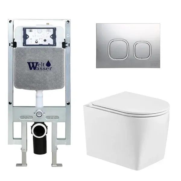 Комплект WeltWasser 10000008930 Nesenbach 004 GL-WT + Amberg 497 ST + Amberg RD-MT CR