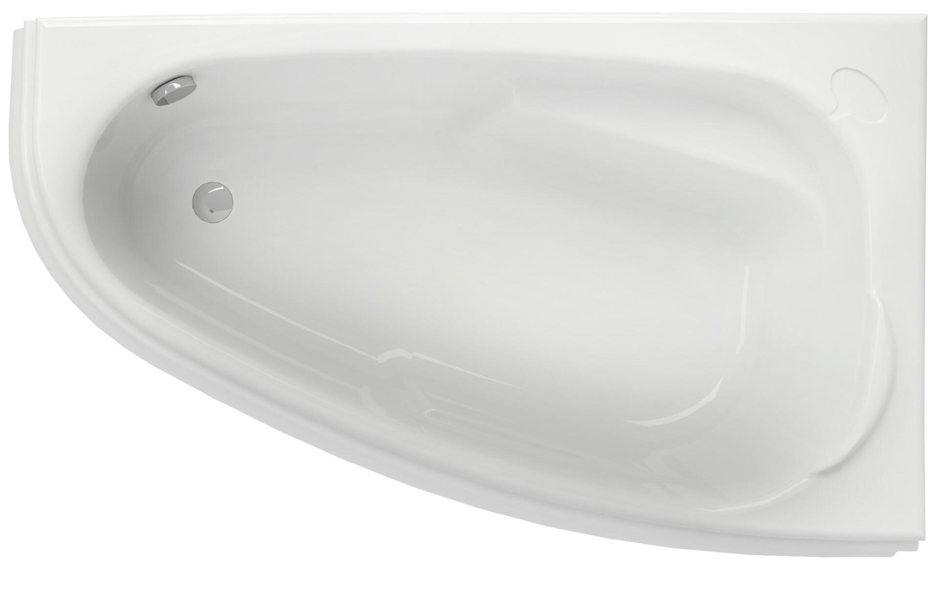 Ванна акриловая Cersanit Joanna 140x90 63335 белый