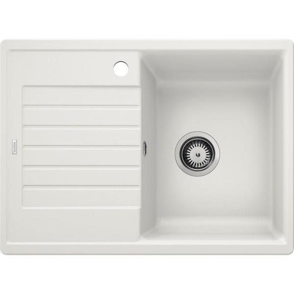 Врезная кухонная мойка Blanco ZIA 45 S Compact SILGRANIT PuraDur белый