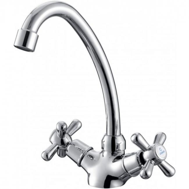 Смеситель для кухни (мойки) Kaiser Carlson Style 11133 хром