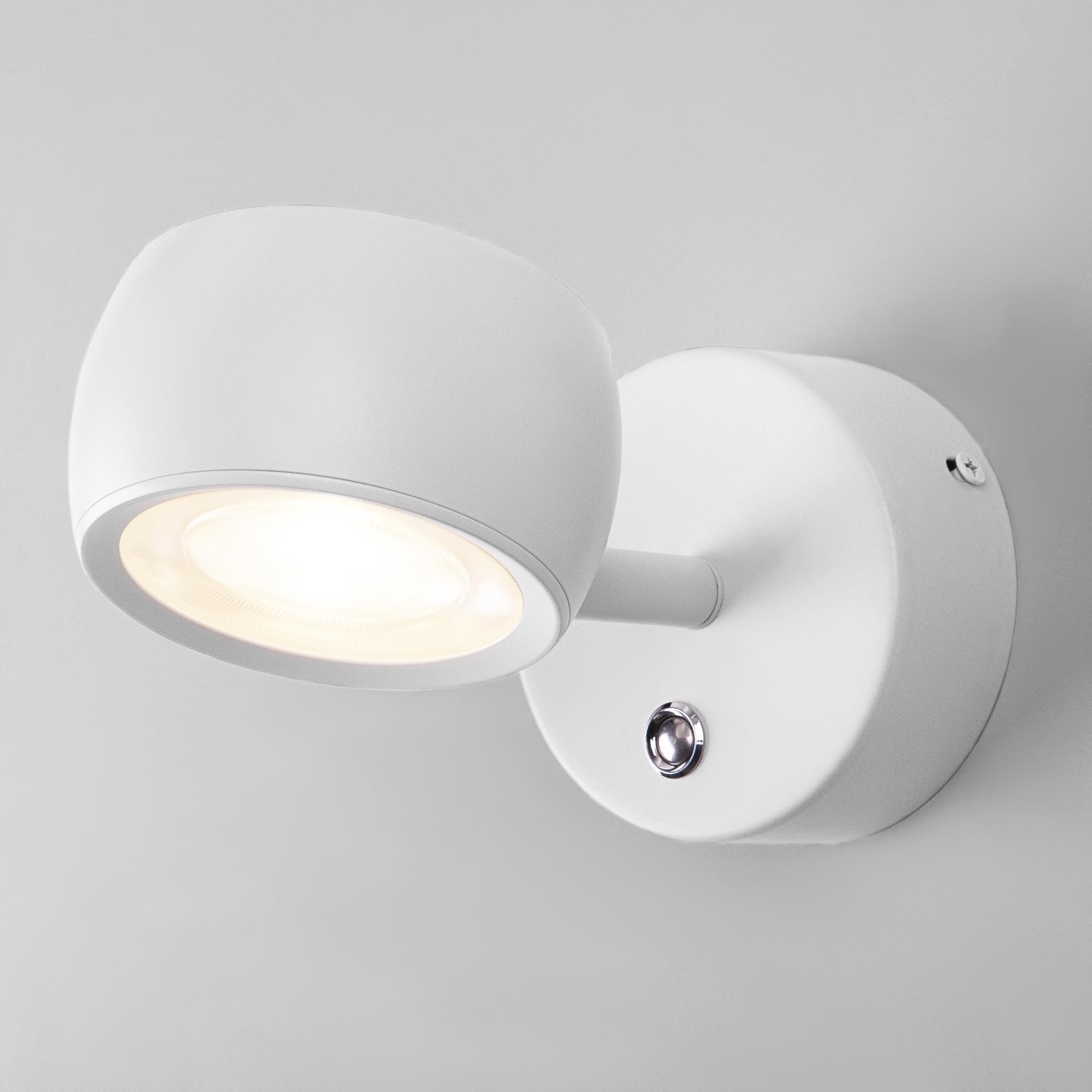 Настенный светодиодный светильник Elektrostandard Oriol MRL LED 1018 белый