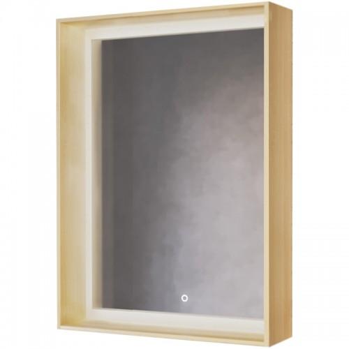 Зеркало Raval Frame 60 с подсветкой сенсор Fra.02.60/W-DS дуб сонома
