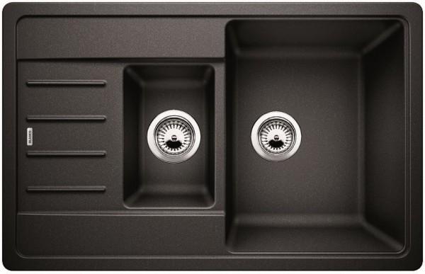 Врезная кухонная мойка Blanco LEGRA 6S Compact SILGRANIT антрацит
