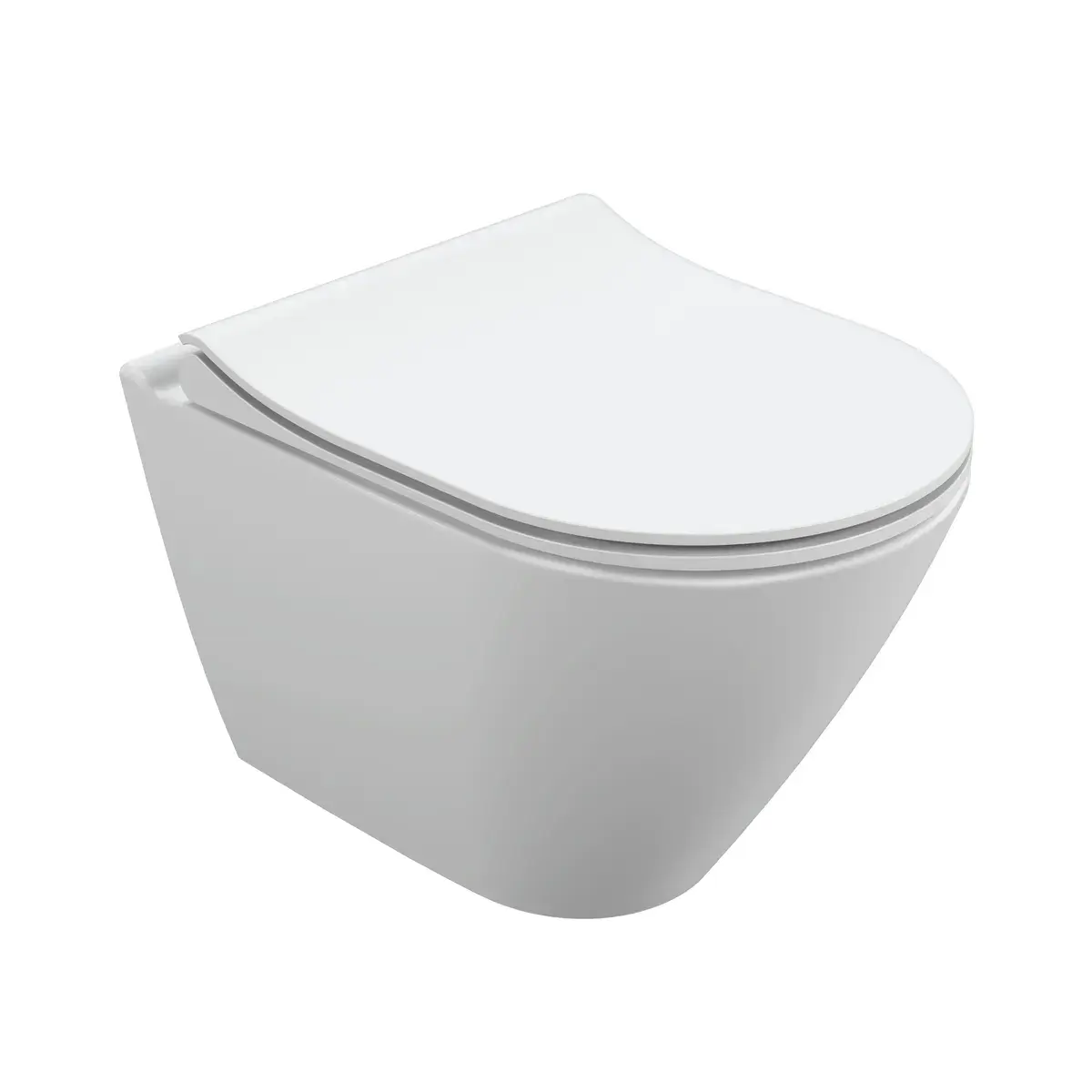Унитаз подвесной Cersanit City Oval Clean On DPL EO slim 63114