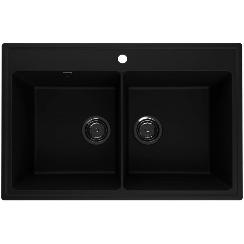 Мойка Ulgran Quartz Ruma 780-07 уголь