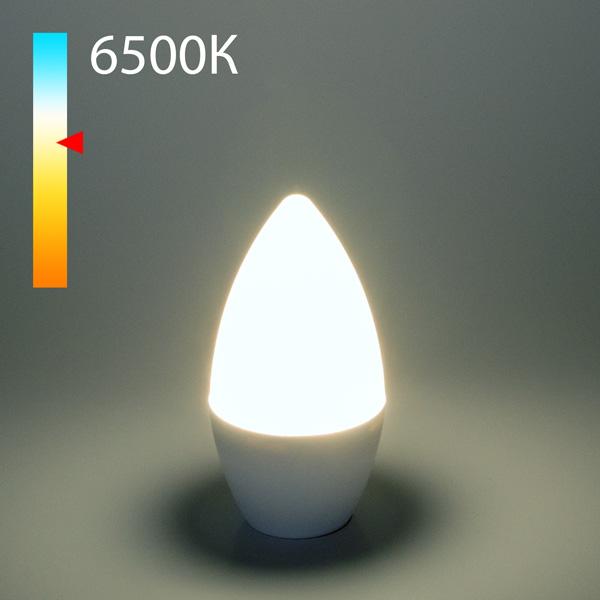 Светодиодная лампа Elektrostandard "Свеча" C37 8W 6500K E14 BLE1404