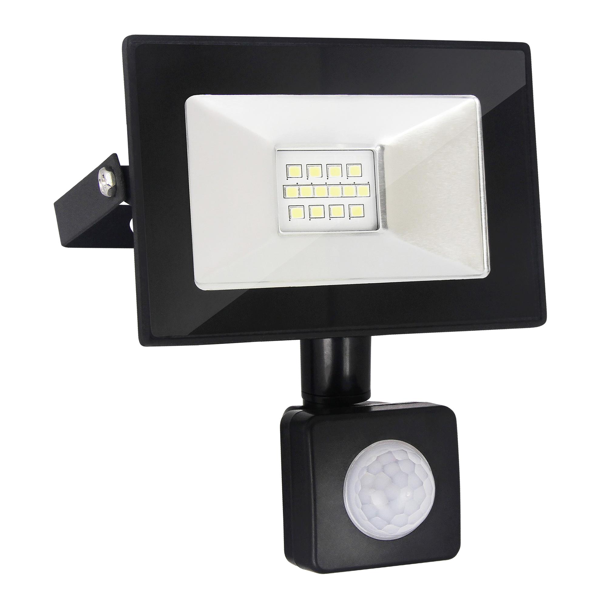 Прожектор светодиодный с датчиком движения и освещенности Elektrostandard 016 FL LED 10W 6500K IP54