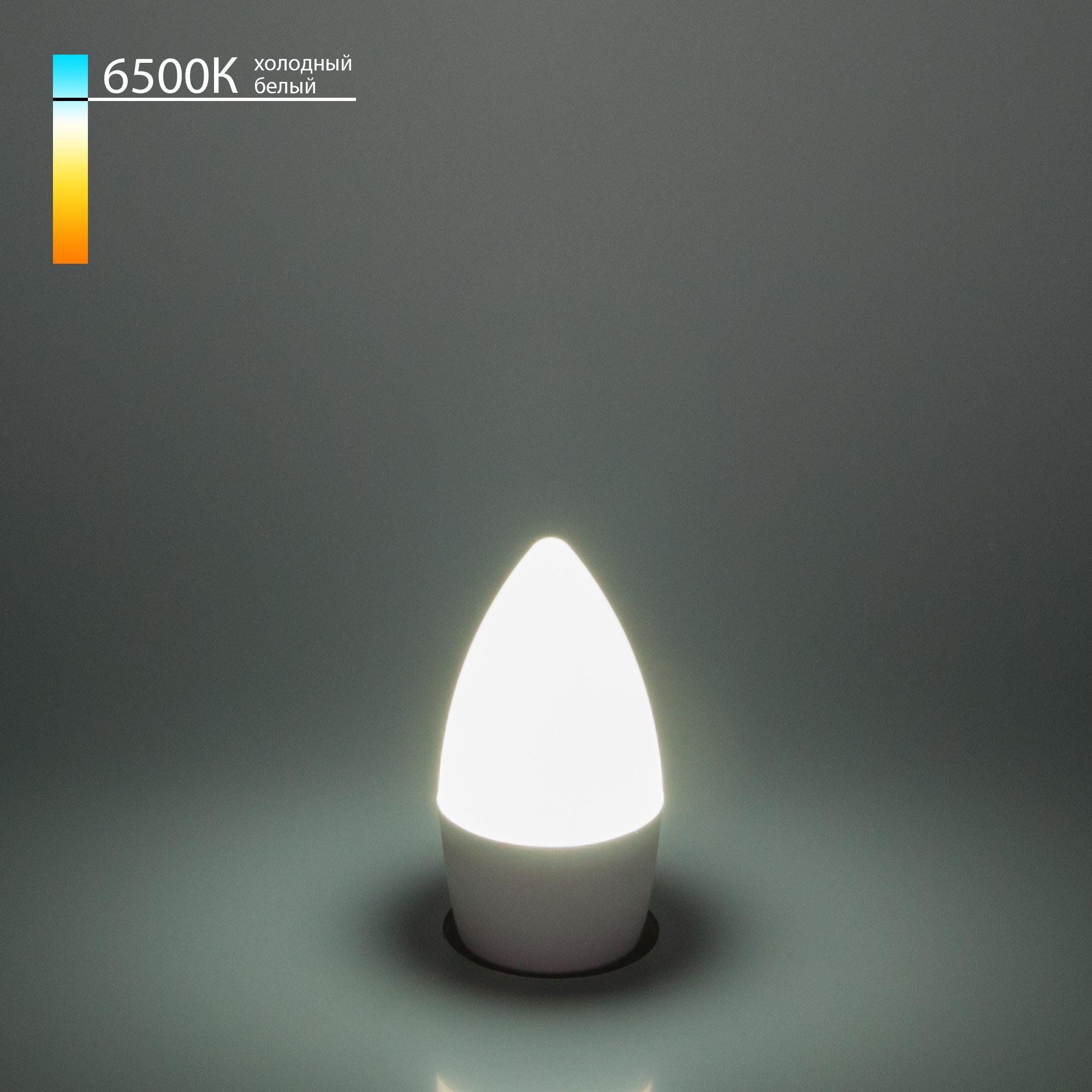 Светодиодная лампа Свеча Elektrostandard CD LED 6W 6500K E27