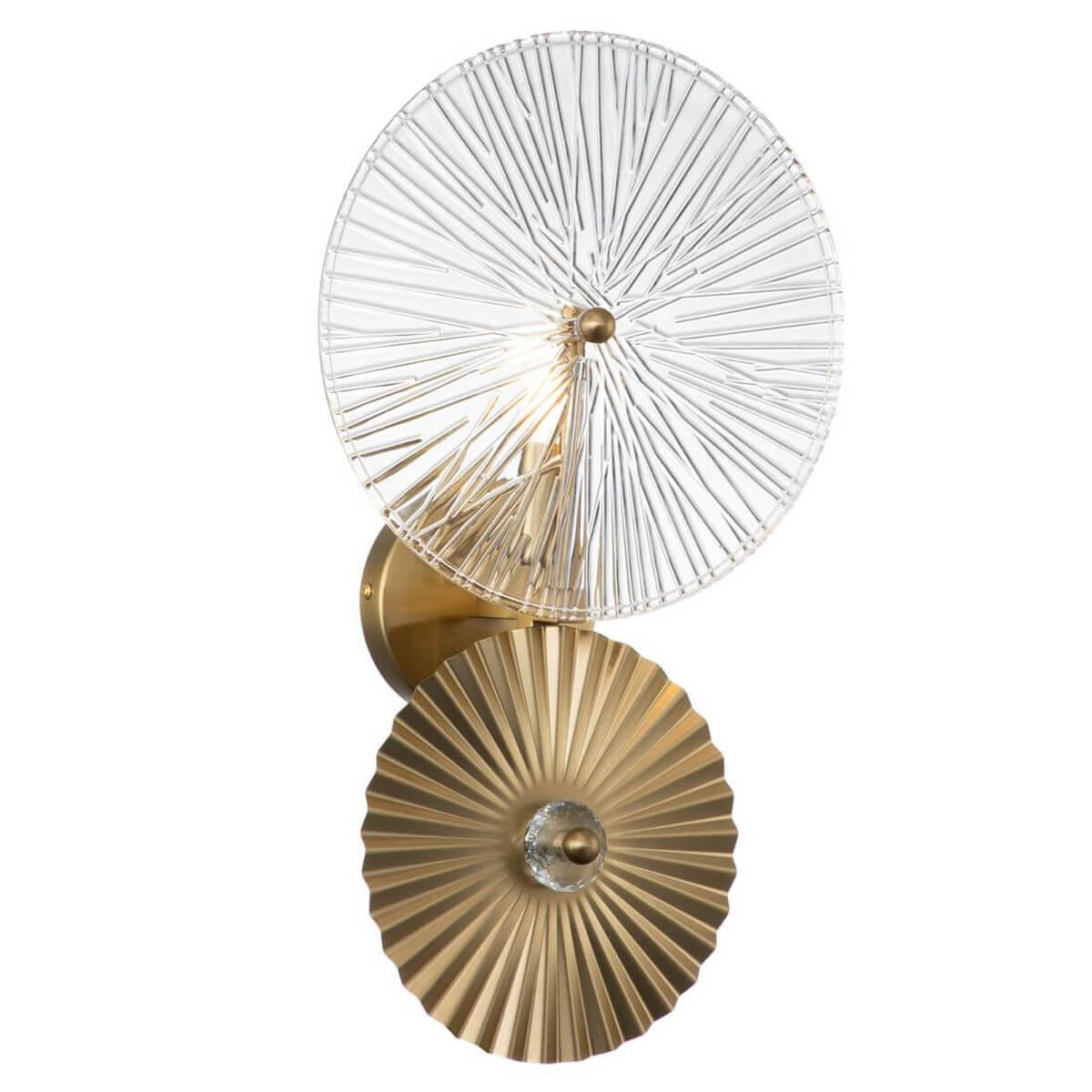 Настенный светильник Indigo Miele V000023 12021/B/1W Brass