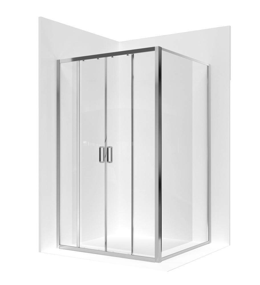 Душевое ограждение Ambassador Forsa 17021107AX-80AX 1200х800x2000 (2 места)