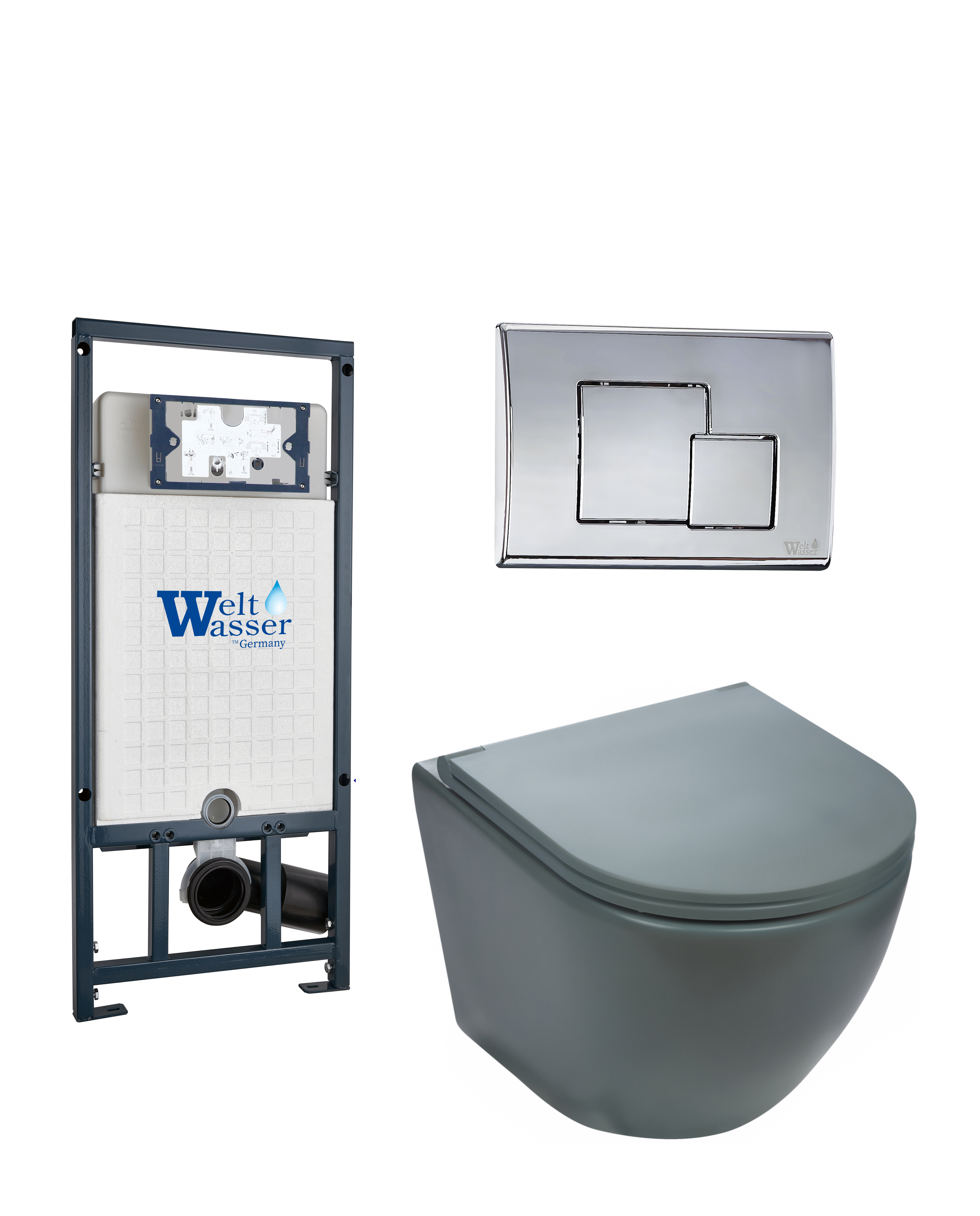 Комплект WeltWasser 10000010883 Merzbach 041 MT-GR + Marberg 507 + Marberg 507 SE