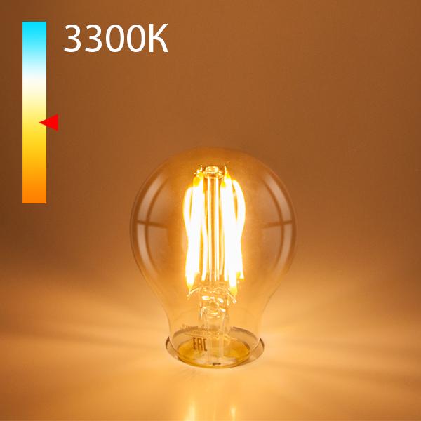 Филаментная светодиодная лампа Elektrostandard А60 12W 3300K E27 тонированная BLE2710