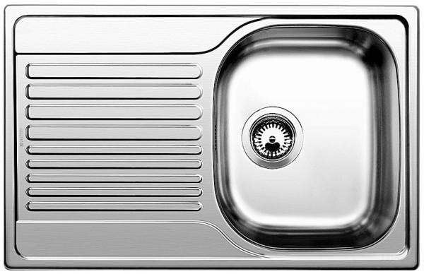 Врезная кухонная мойка Blanco TIPO 45 S Compact нержавеющая сталь матовая