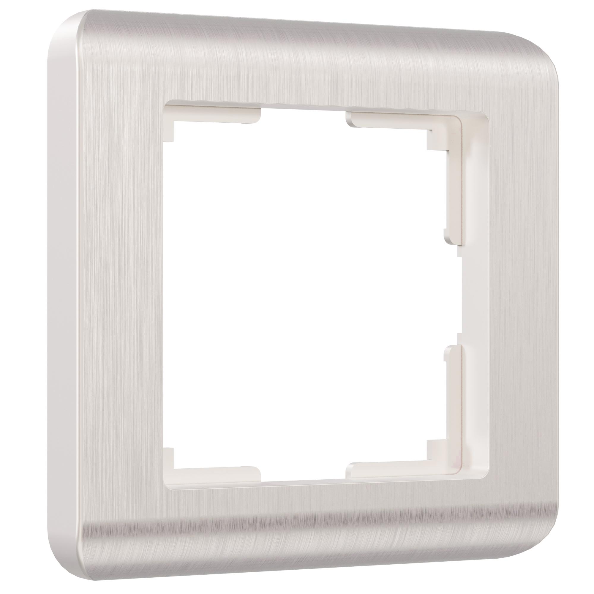 Рамка на 1 пост перламутровый Werkel W0012113