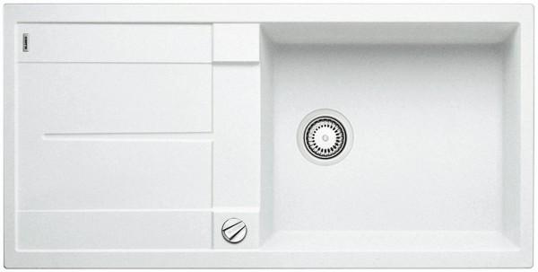 Врезная кухонная мойка Blanco METRA XL 6S SILGRANIT PuraDur белый