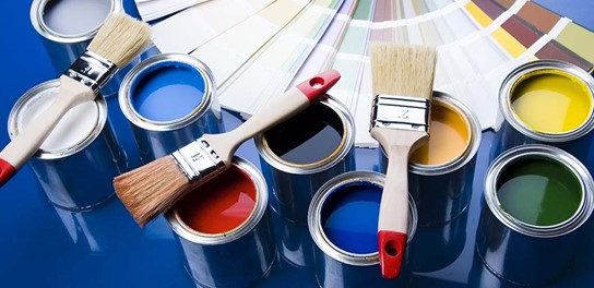 разнообразие красок для стен