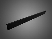 Экран для поддона WeltWasser WW SKS14080-BL 138х78х10 прямоугольный 10000004420 черный
