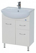 Тумба Bellezza Уют-60 белая с 1 ящиком