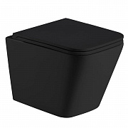 Унитаз подвесной WeltWasser WW GELBACH 043 GL-BL 10000011695 черный глянцевый