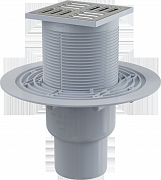 Сливной трап AlcaPlast APV2321 105х105/50/75 прямой выпуск